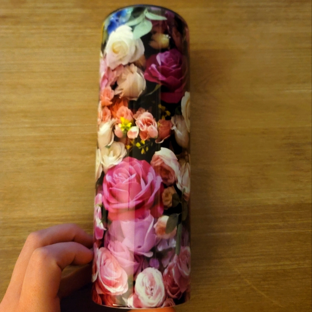 20 oz Tumbler- Garden Floral